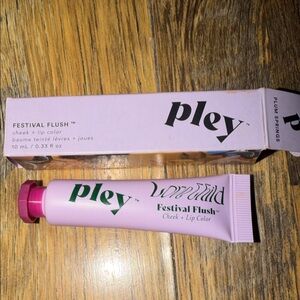 Pley Festival Flush Cheek and Lip Color - Plum Springs - New